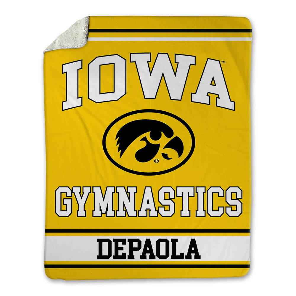 Iowa - NCAA Women's Gymnastics : Stella DePaola - Blanket-0