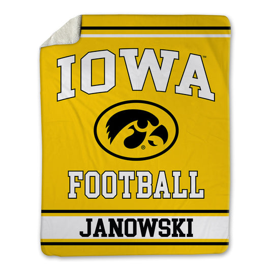 Iowa - NCAA Football : Josh Janowski - Blanket-0