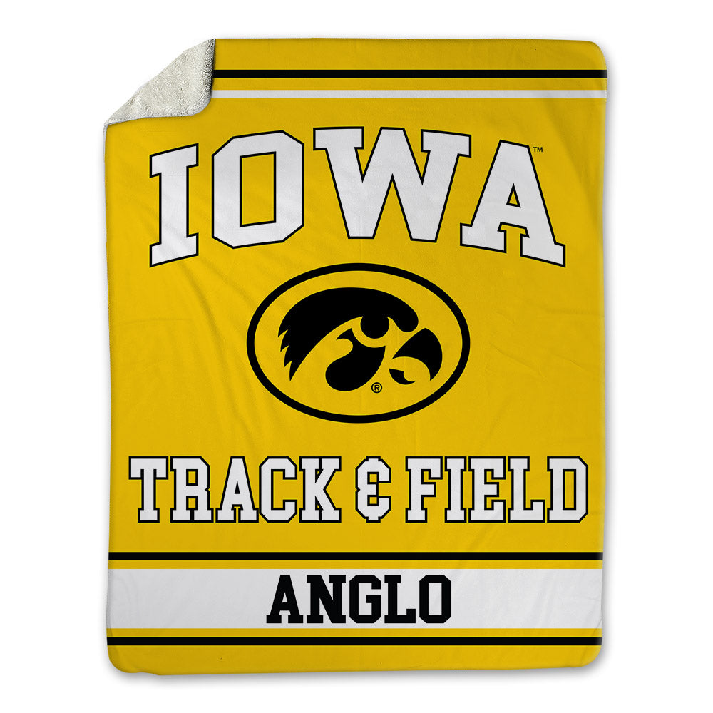 Iowa - NCAA Men's Track & Field : Jashua Anglo - Blanket-0