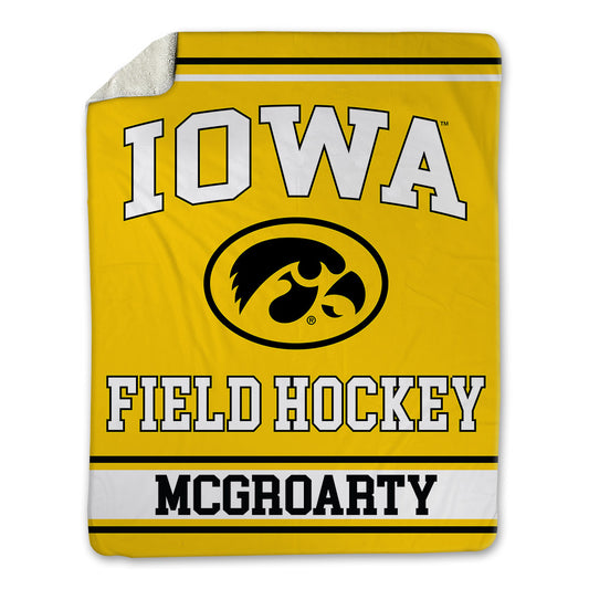 Iowa - NCAA Women's Field Hockey : Sabrina McGroarty - Blanket-0