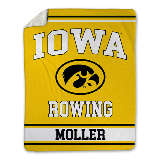 Iowa - NCAA Women's Rowing : Grace Moller - Blanket-0