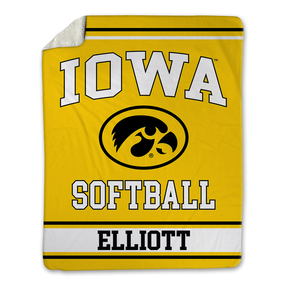 Iowa - NCAA Softball : Sofia Elliott - Blanket-0