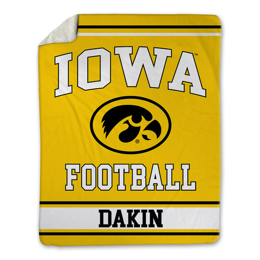 Iowa - NCAA Football : Rhys Dakin - Blanket-0