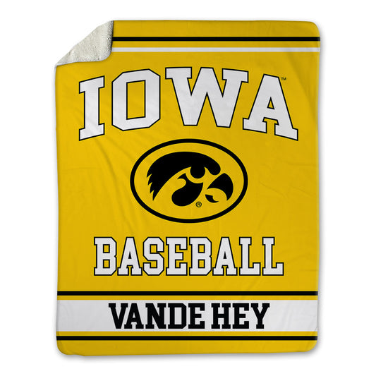 Iowa - NCAA Baseball : Trevor Vande Hey - Blanket-0