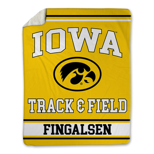 Iowa - NCAA Men's Track & Field : James Fingalsen - Blanket-0