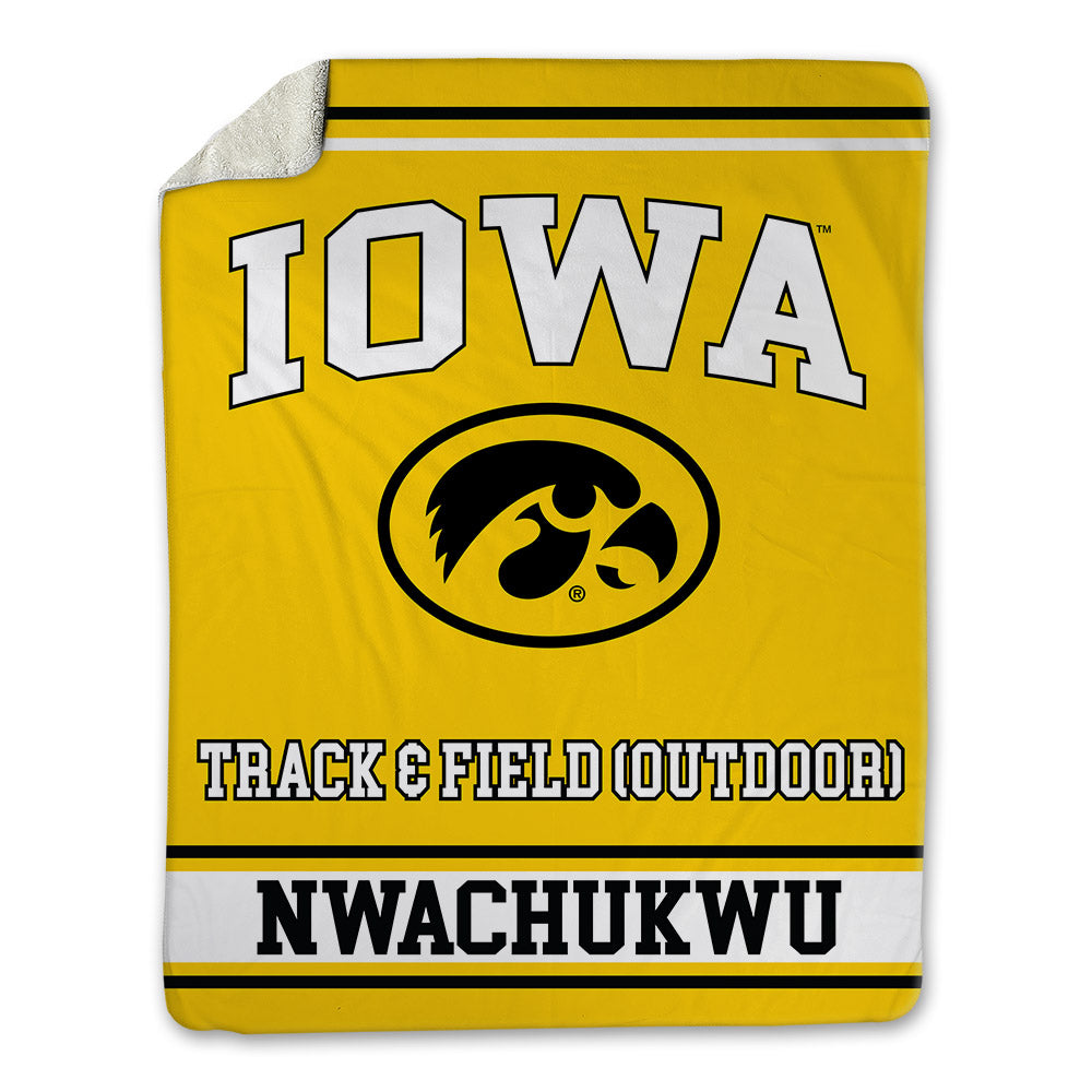 Iowa - NCAA Women's Track & Field : Chioma Nwachukwu - Blanket-0