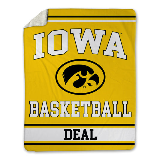 Iowa - NCAA Women's Basketball : Addie Deal - Blanket-0