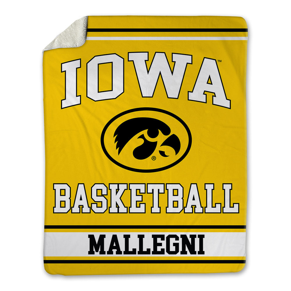 Iowa - NCAA Women's Basketball : Teagan Mallegni - Blanket-0