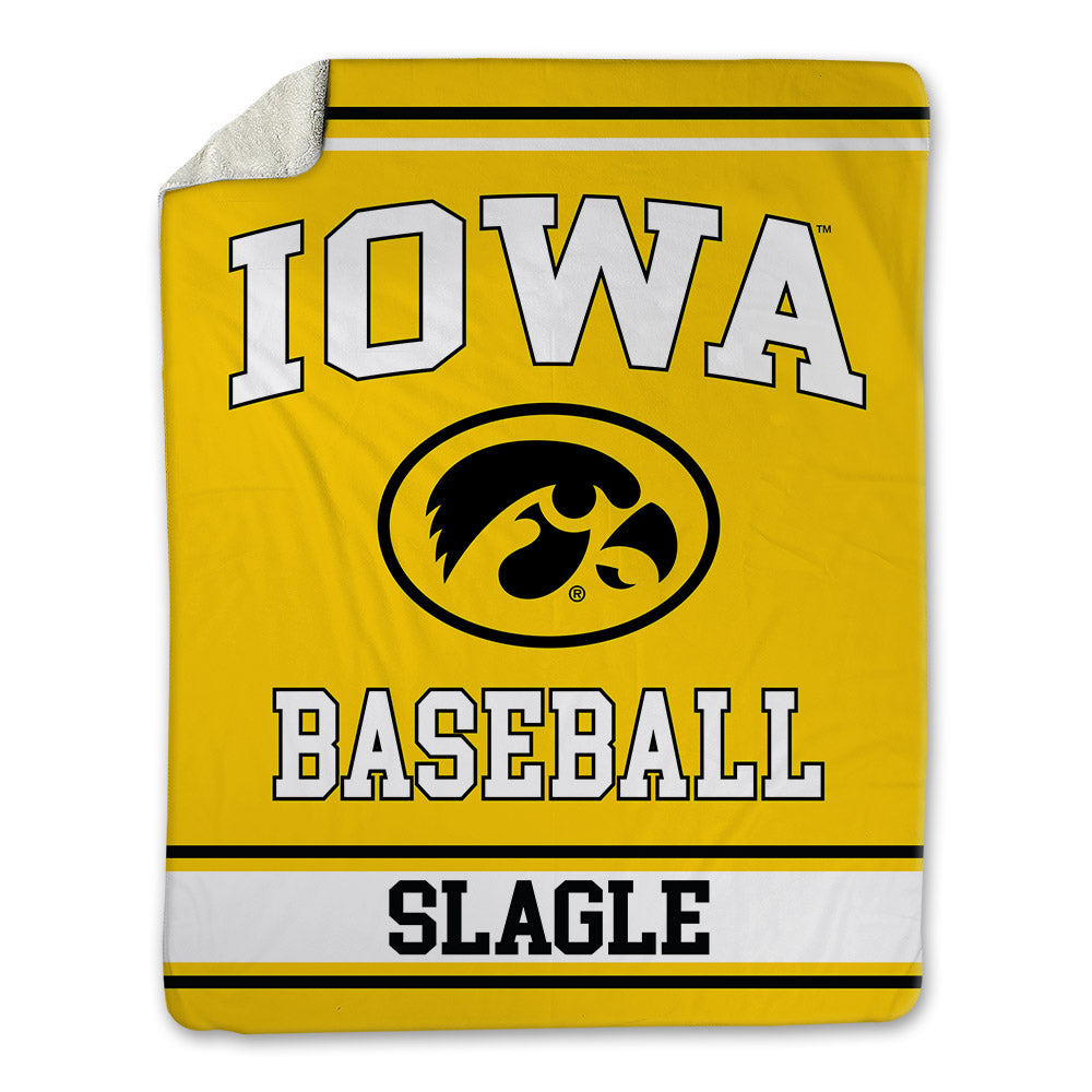Iowa - NCAA Baseball : Tate Slagle - Blanket-0