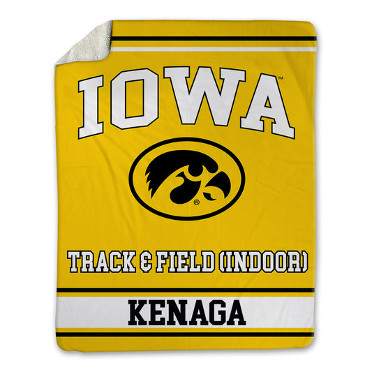Iowa - NCAA Men's Track & Field : Tyler Kenaga - Blanket-0