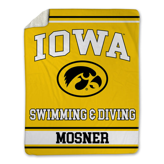 Iowa - NCAA Women's Swimming & Diving : Emilie Mosner - Blanket-0