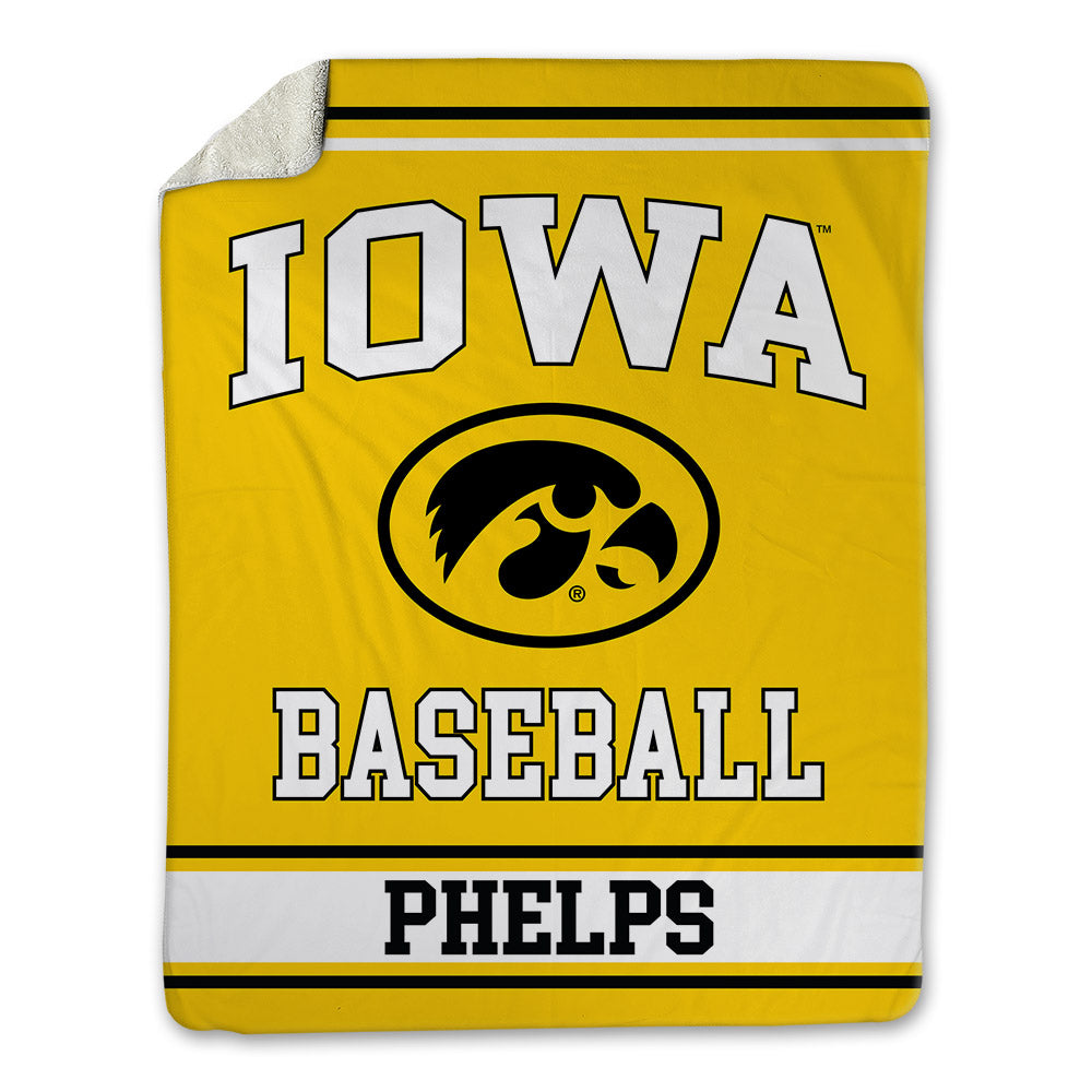 Iowa - NCAA Baseball : Bryce Phelps - Blanket-0