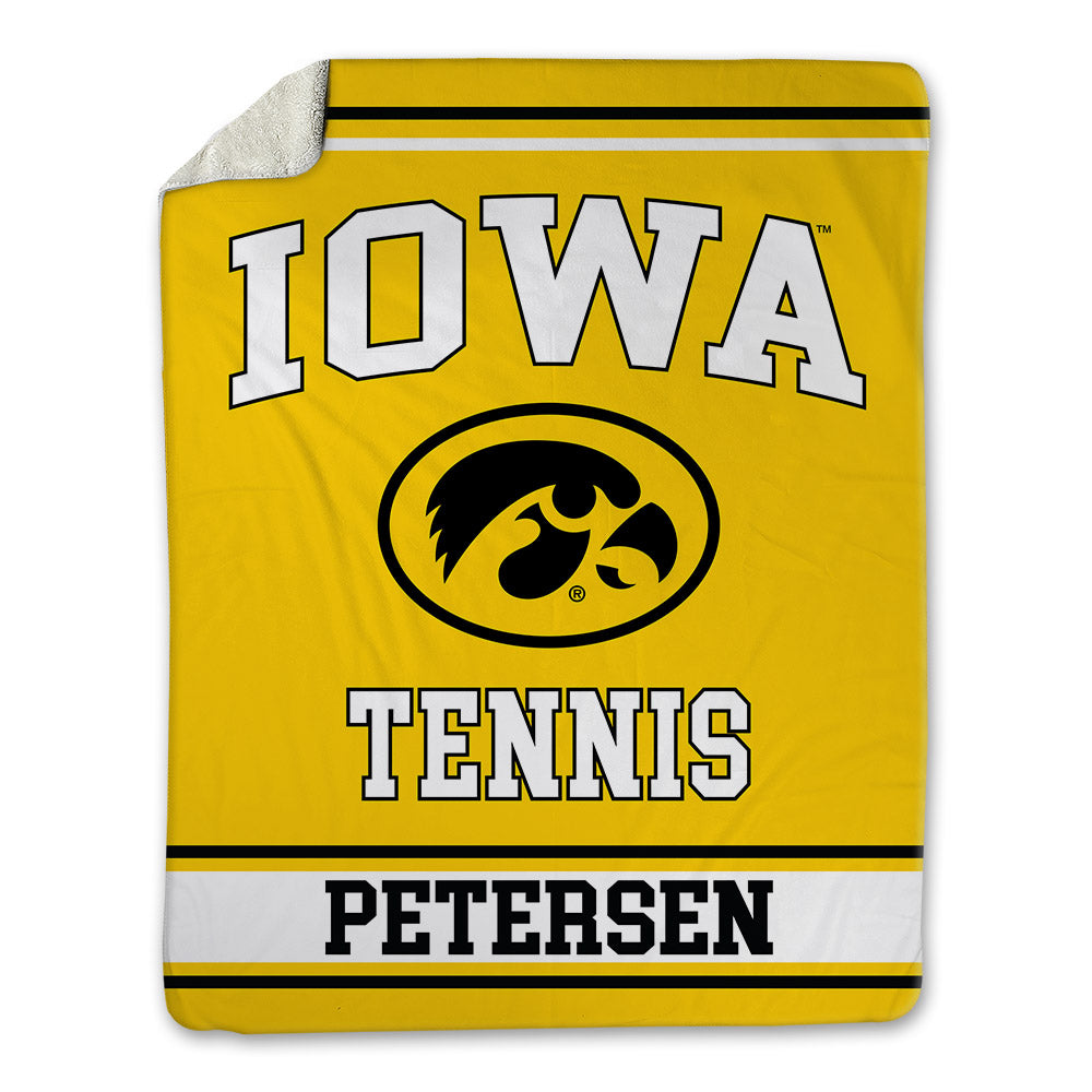 Iowa - NCAA Women's Tennis : Maddie Petersen - Blanket-0