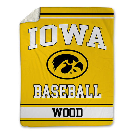 Iowa - NCAA Baseball : Mitch Wood - Blanket-0
