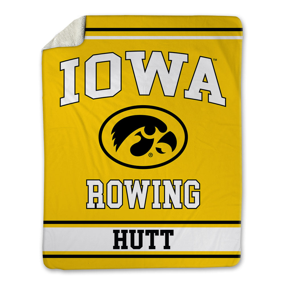 Iowa - NCAA Women's Rowing : Grace Hutt - Blanket-0