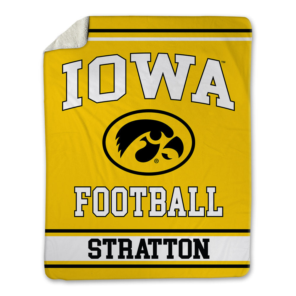 Iowa - NCAA Football : Jackson Stratton - Blanket-0