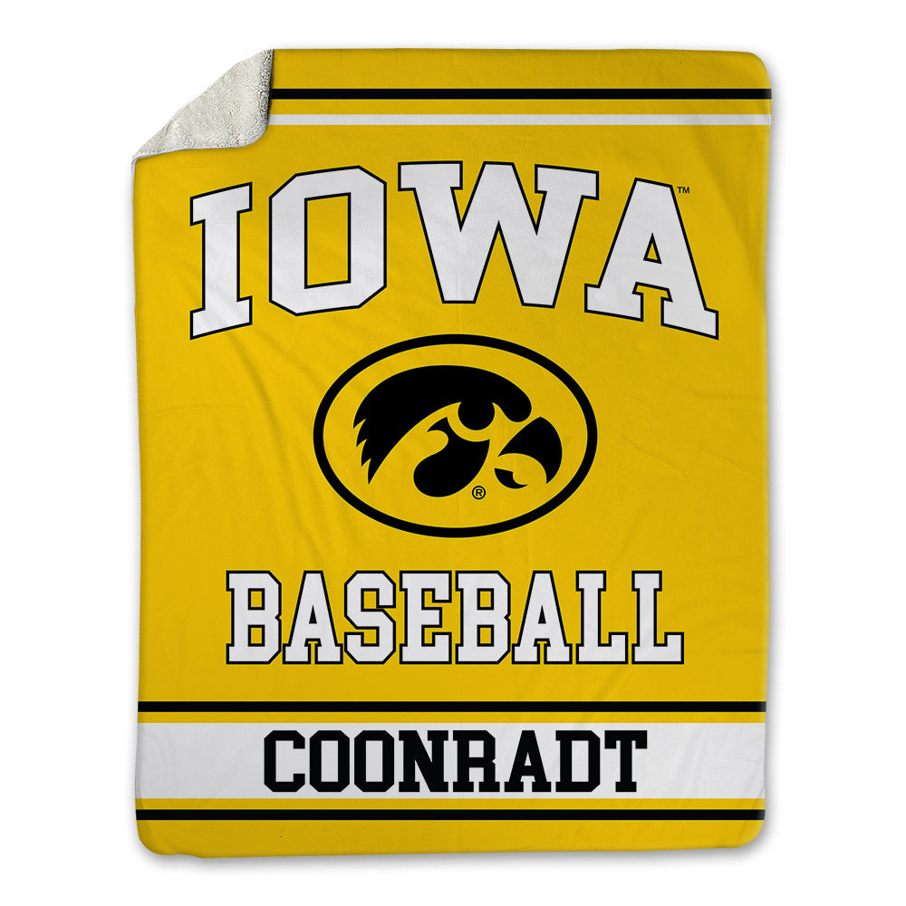 Iowa - NCAA Baseball : Colin Coonradt - Blanket-0