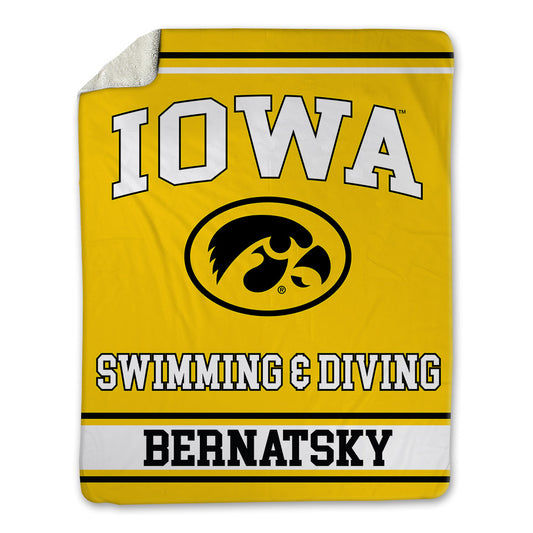 Iowa - NCAA Women's Swimming & Diving : Zita Bernatsky - Blanket-0