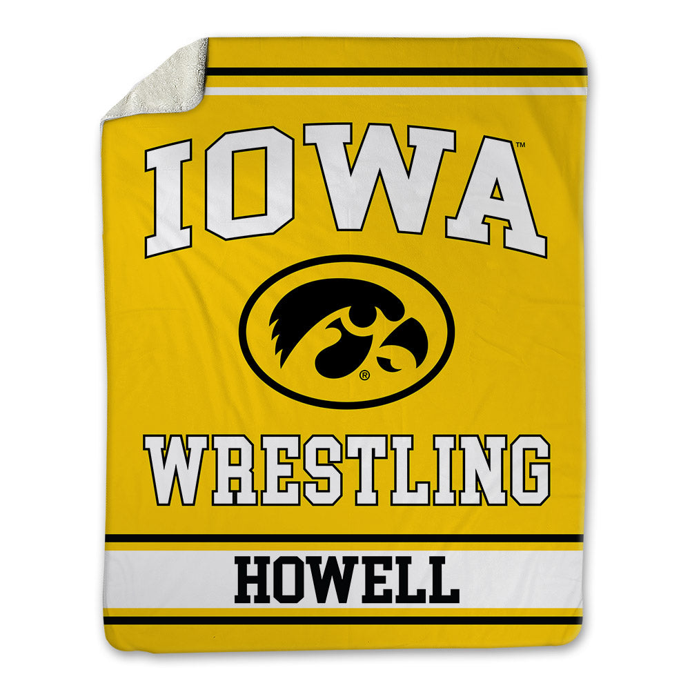 Iowa - NCAA Wrestling : Jake Howell - Blanket-0
