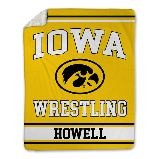 Iowa - NCAA Wrestling : Jake Howell - Blanket-0