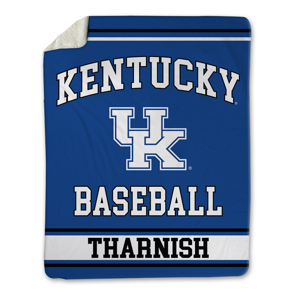 Kentucky - NCAA Baseball : Jayce Tharnish - Blanket-0