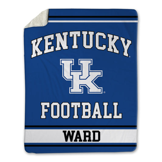 Kentucky - NCAA Football : Brennen Ward - Blanket-0