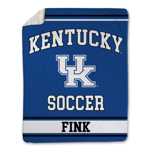 Kentucky - NCAA Women's Soccer : Sydni Fink - Blanket-0