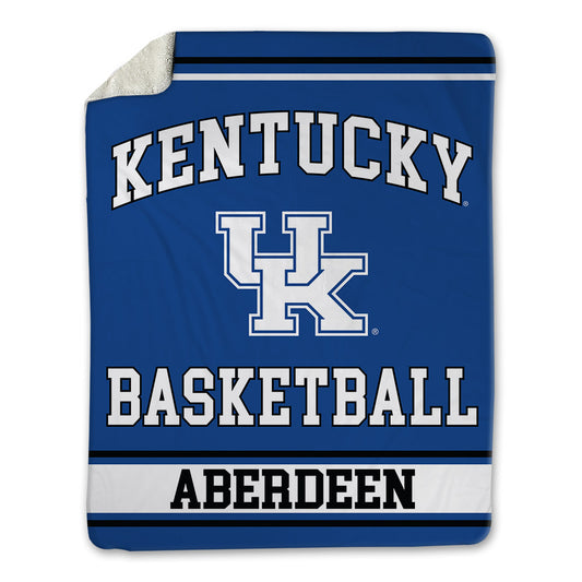 Kentucky - NCAA Men's Basketball : Denzel Aberdeen - Blanket-0