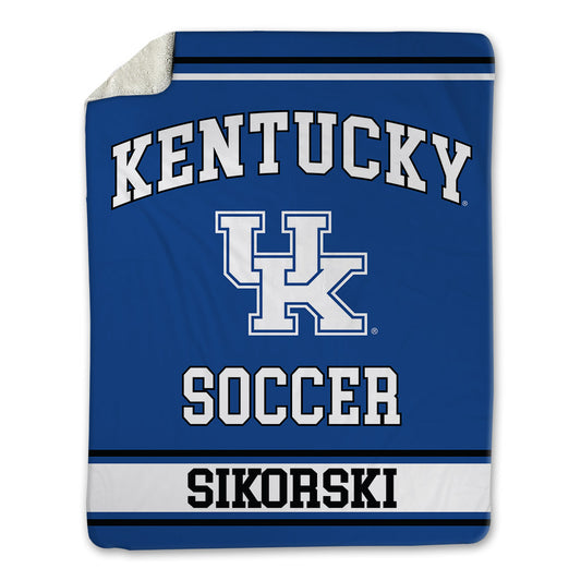 Kentucky - NCAA Women's Soccer : Anna Sikorski - Blanket-0