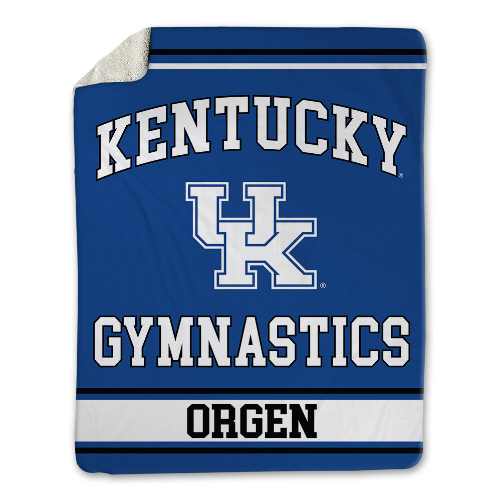 Kentucky - NCAA Women's Gymnastics : Alyssa Orgen - Blanket-0