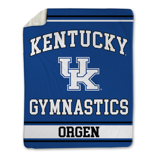 Kentucky - NCAA Women's Gymnastics : Alyssa Orgen - Blanket-0