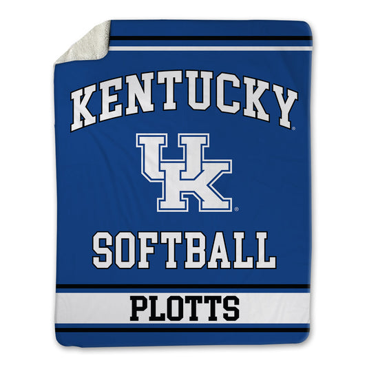 Kentucky - NCAA Softball : Peyton Plotts - Blanket-0