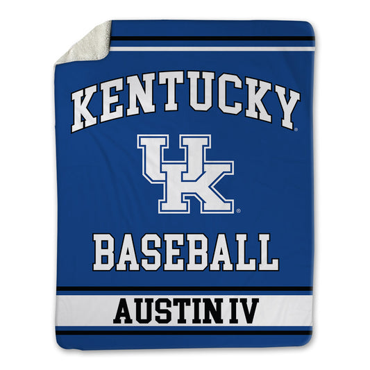 Kentucky - NCAA Baseball : Ira Austin IV - Blanket-0