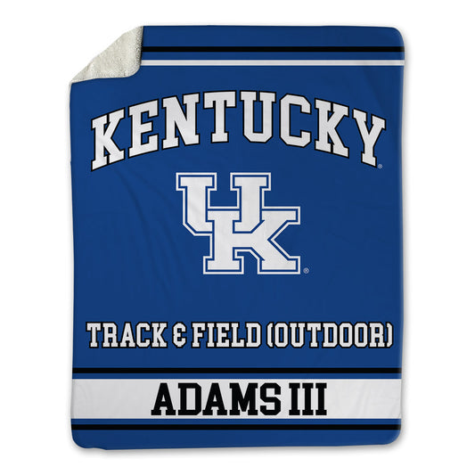 Kentucky - NCAA Men's Track & Field : Christopher Adams III - Blanket-0