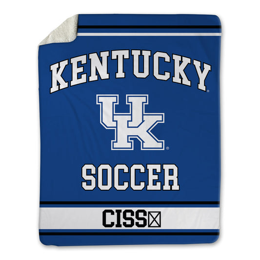Kentucky - NCAA Women's Soccer : Khadijah Ciss� - Blanket-0