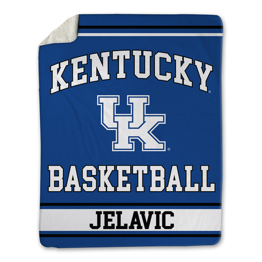 Kentucky - NCAA Men's Basketball : Andrija Jelavic - Blanket-0