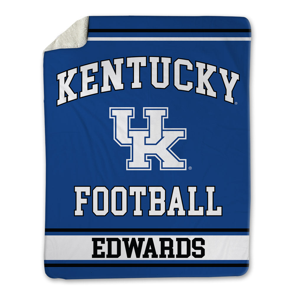 Kentucky - NCAA Football : Aumad Edwards - Blanket-0