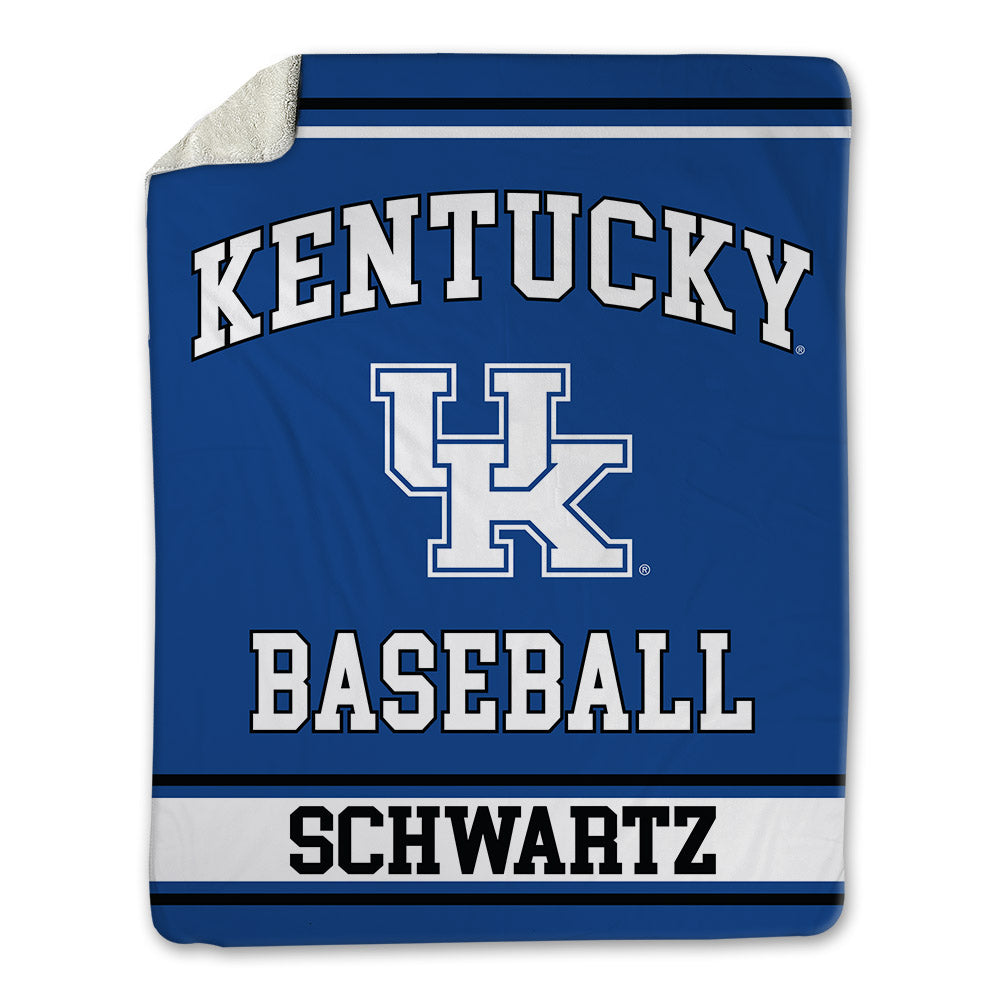 Kentucky - NCAA Baseball : Ryan Schwartz - Blanket-0