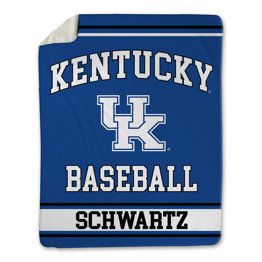 Kentucky - NCAA Baseball : Ryan Schwartz - Blanket-0