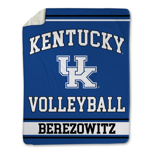 Kentucky - NCAA Women's Volleyball : Molly Berezowitz - Blanket-0