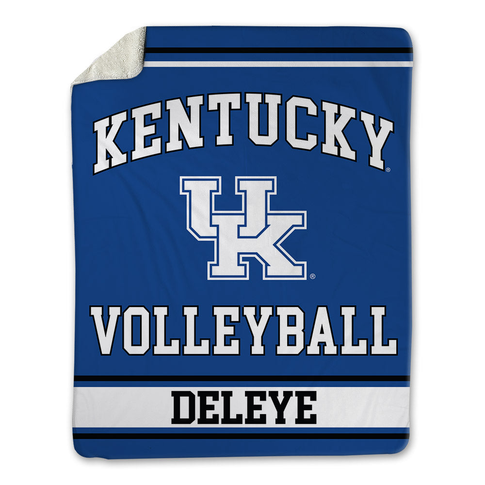 Kentucky - NCAA Women's Volleyball : Brooklyn DeLeye - Blanket-0