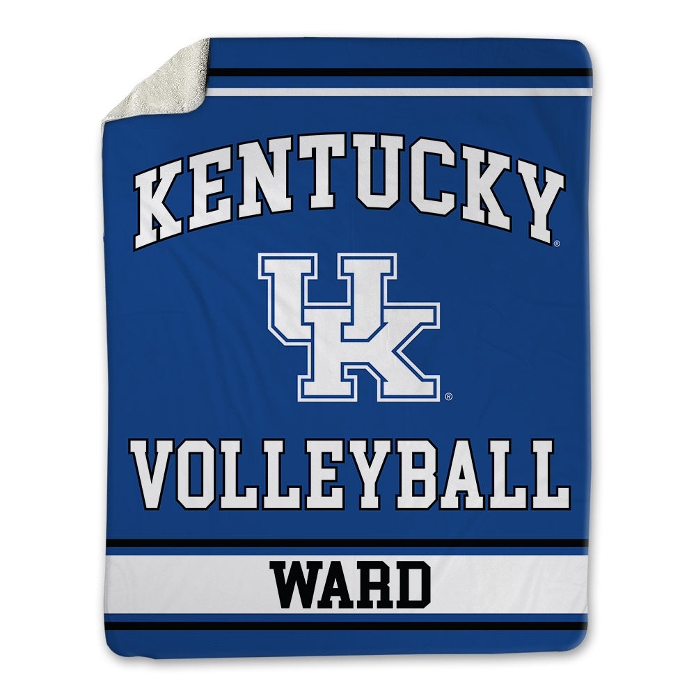 Kentucky - NCAA Women's Volleyball : Trinity Ward - Blanket-0
