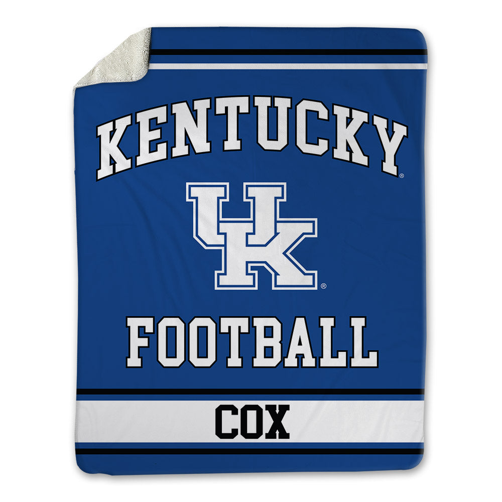 Kentucky - NCAA Football : Marques Cox - Blanket-0