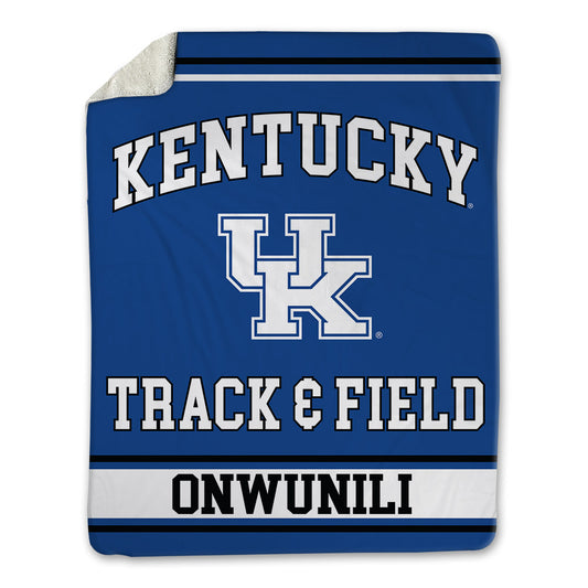 Kentucky - NCAA Men's Track & Field : Joshua Onwunili - Blanket-0