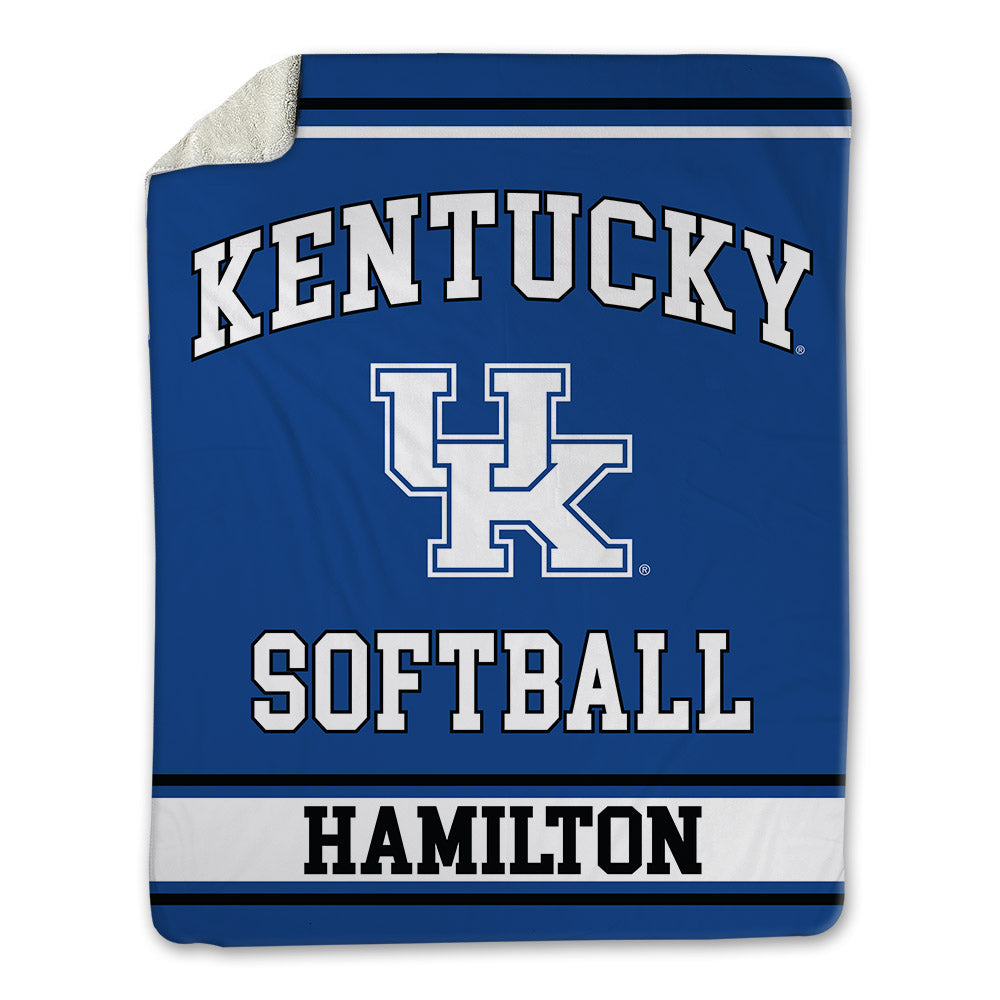 Kentucky - NCAA Softball : Karissa Hamilton - Blanket-0