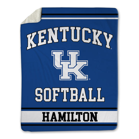 Kentucky - NCAA Softball : Karissa Hamilton - Blanket-0