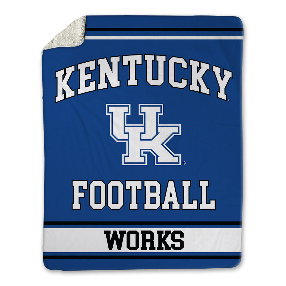 Kentucky - NCAA Football : Cedric Works - Blanket-0
