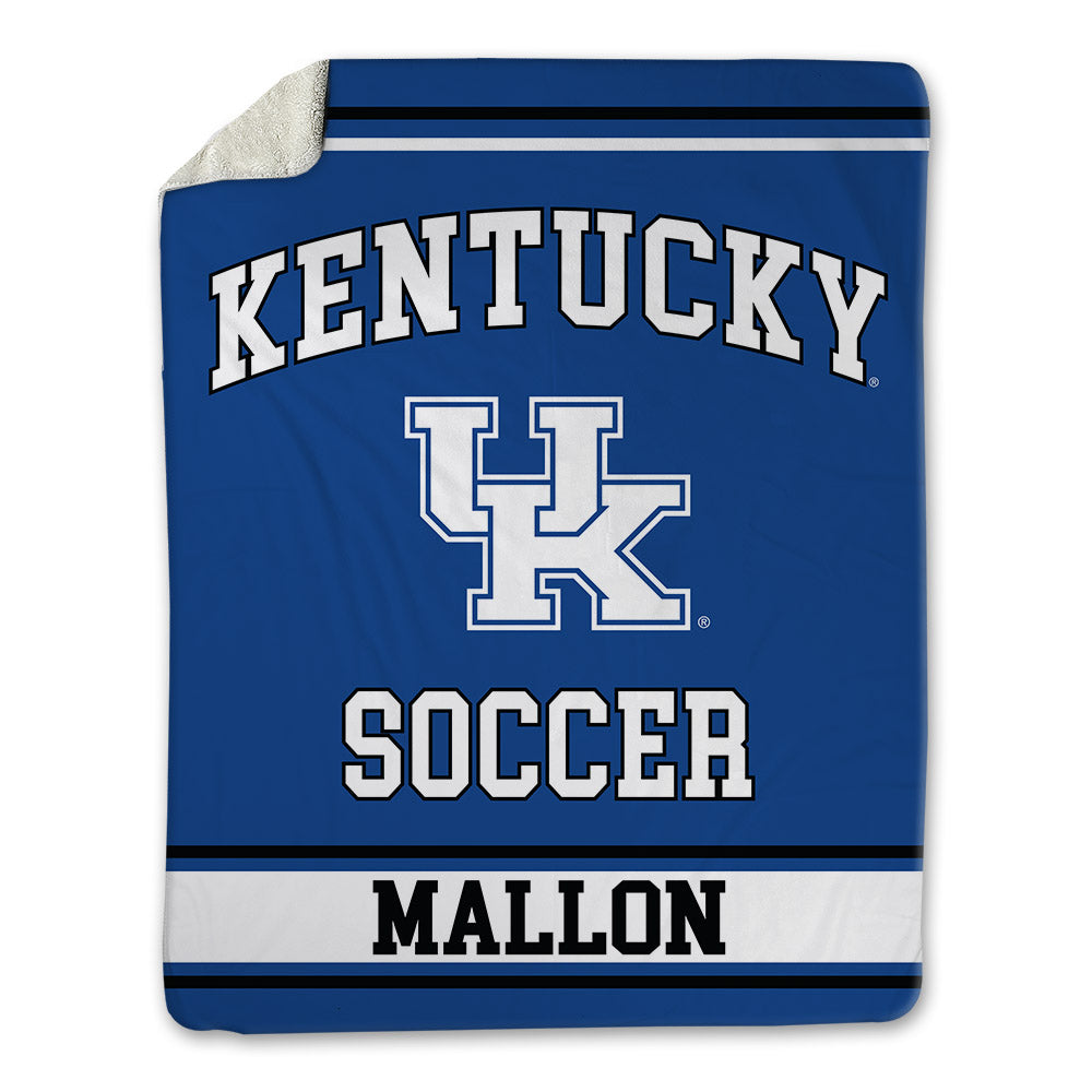 Kentucky - NCAA Women's Soccer : Kaylin Mallon - Blanket-0