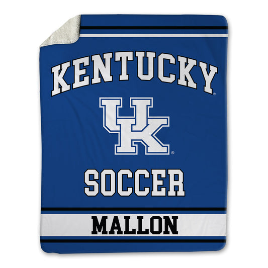 Kentucky - NCAA Women's Soccer : Kaylin Mallon - Blanket-0