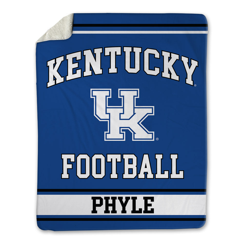 Kentucky - NCAA Football : Wyatt Phyle - Blanket-0